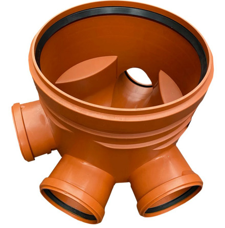 Tillsynsbrunn 400 ID 3 inlopp/sl�t 110