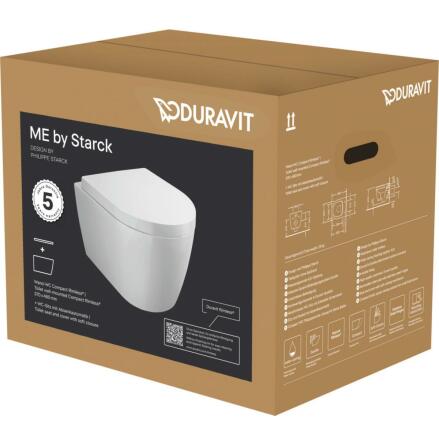 DURAVIT ME BY STARCK WCSK�L DS COMPACT.RIMLESS PKT M SC SITS