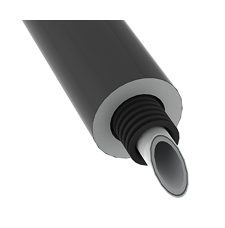 AluComposite r�r-i-r�r med isolering rulle 32x3, 25 m
