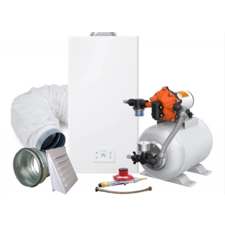 Vattenpaket 12 volt med gasol VVB 