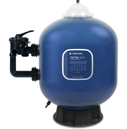 Pentair Triton� F-30S8-NEO-CP Sandfilter glasfiberf�rst�rkt polyester 2" inv�ndig g�nga 2,5bar bl� type