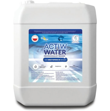 Disinfectant liquid ActiwWater 20L