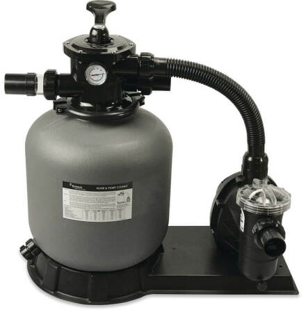 Flotide Pool filterset PE 50 mm / 1 1/2" metrik/imperial limkoppling 2bar 230VAC gr� type FSP500-6W