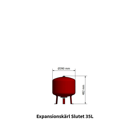 Tryckexpansionsk�rl 35L med armatursats