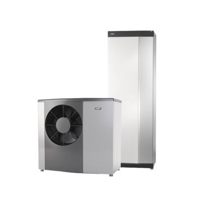NIBE SYMBIO S2124 med inomhusmodulen VVM P316