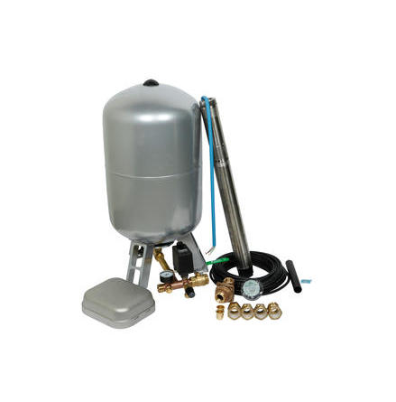 Pumppaket Komplett SQE3"-paket, 1x230 V med plttank