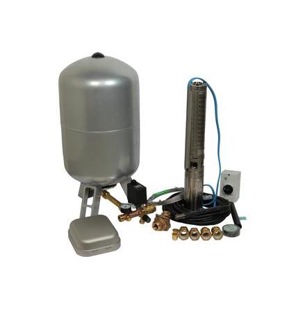 Pumppaket Komplett SP 4"-paket, 3x400 V med plttank