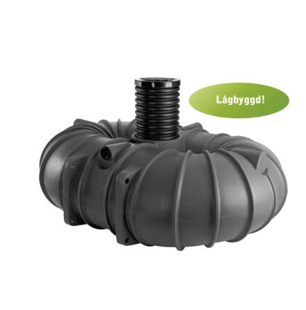 Ecoplus 5 m3, lgbyggd sluten tank