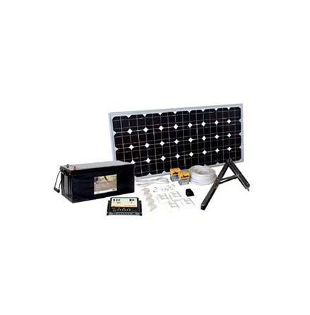 Solpanelspaket 100W Basic