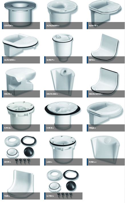 Byta vattenlås golvbrunn